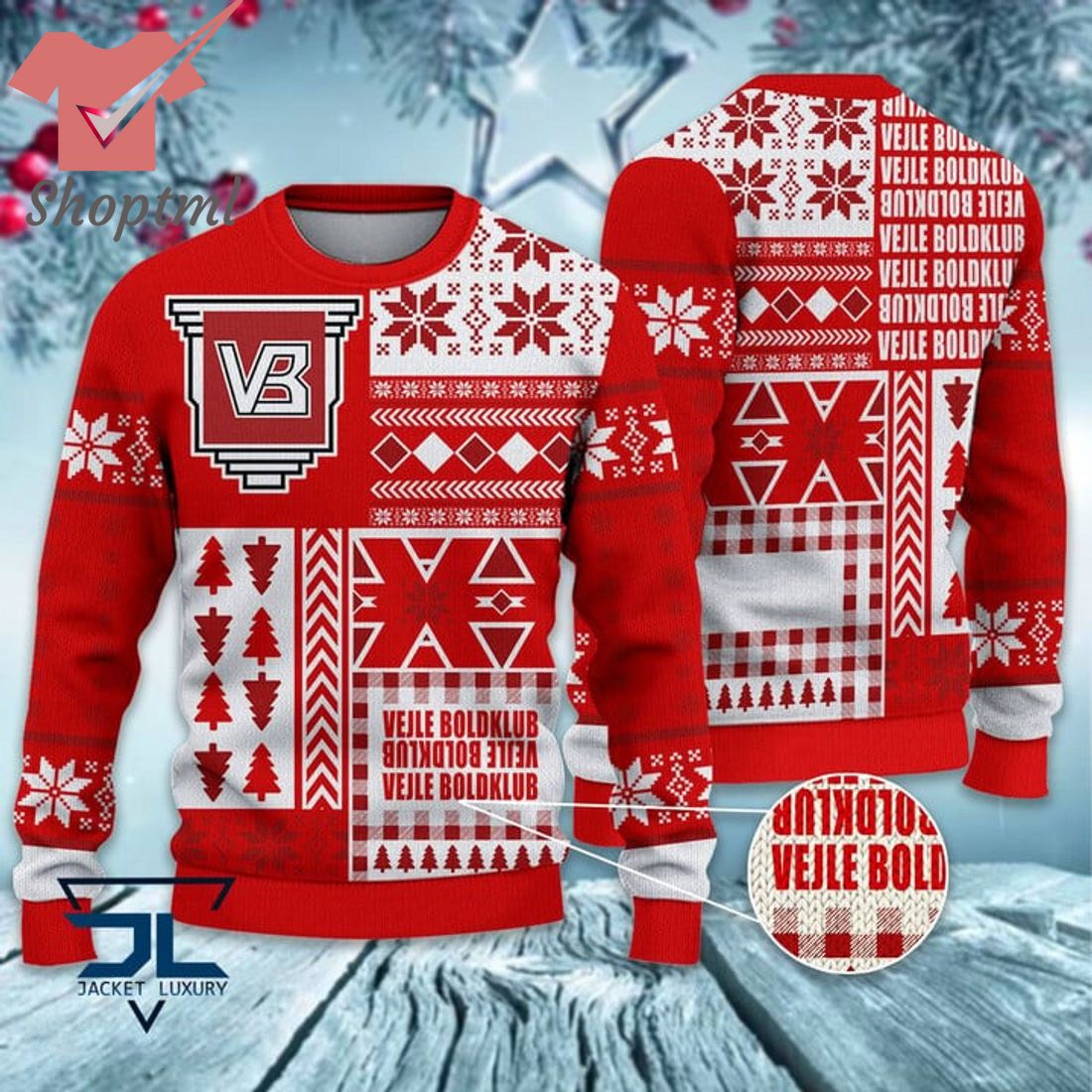 vejle boldklub ugly christmas sweater 1 3XgBr
