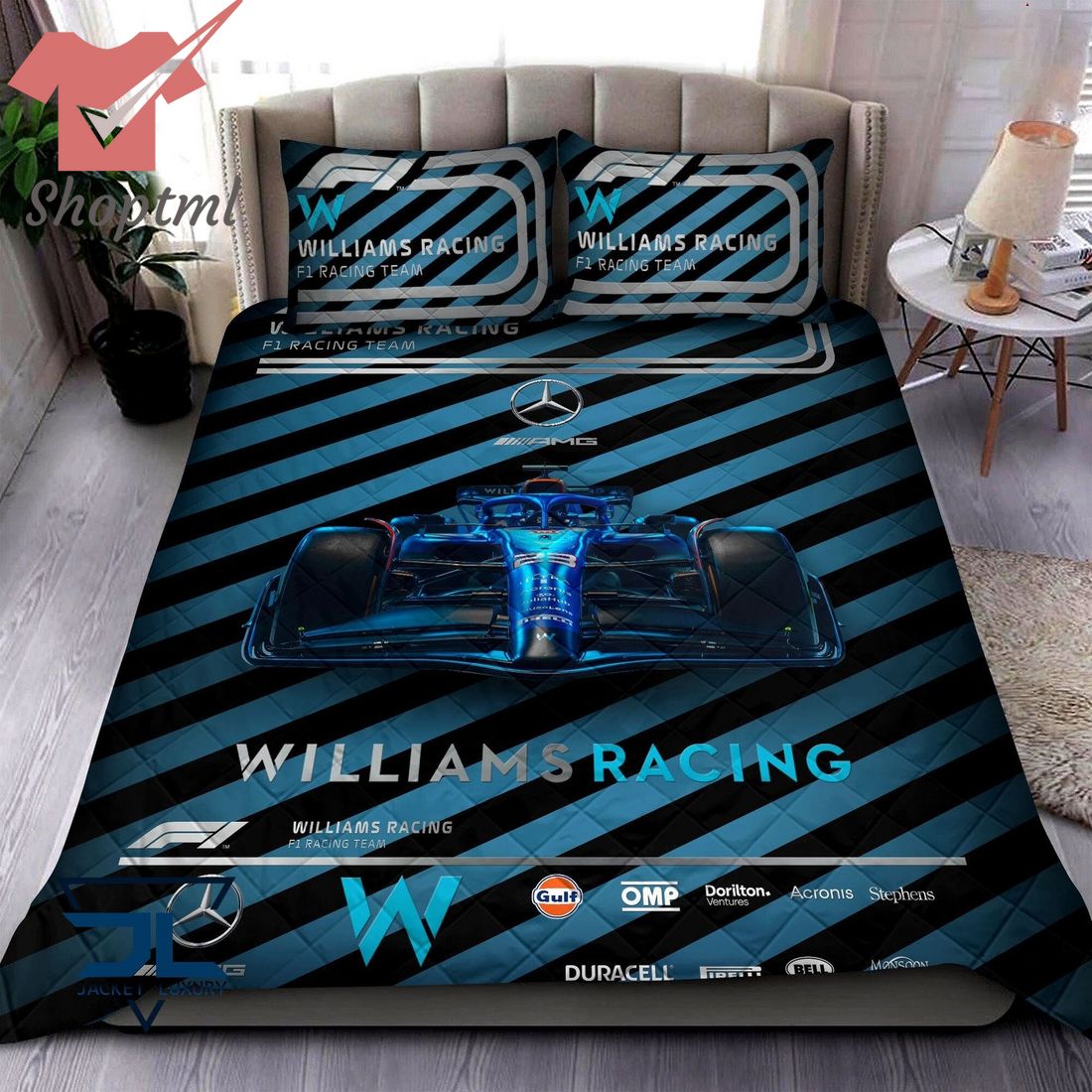 Williams Racing Quilt Set