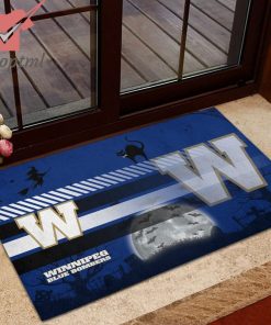 Winnipeg Blue Bombers Halloween Doormat