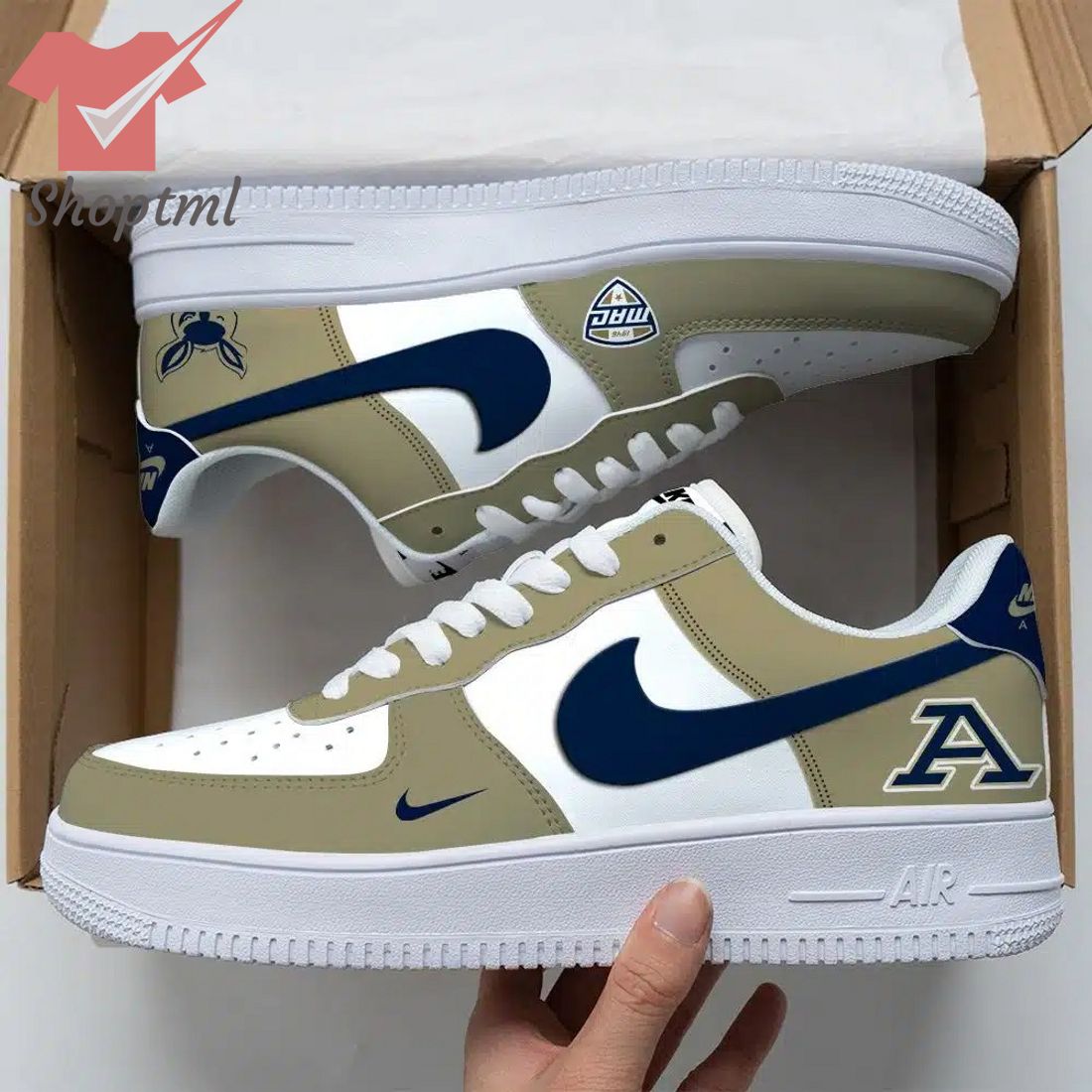 Akron Zips NCAA Air Force 1 Sneaker