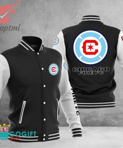 Chicago Fire MLS Baseball Jacket