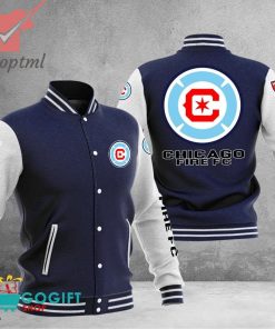 Chicago Fire MLS Baseball Jacket
