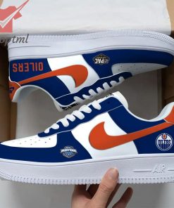 Edmonton Oilers NHL Nike Air Force 1 Sneaker
