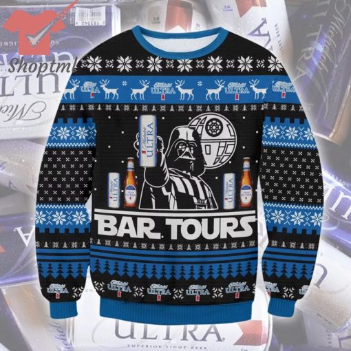 Michelob Ultra Star Wars Bar Tours Ugly Christmas Sweater