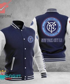 New York City FC MLS Baseball Jacket