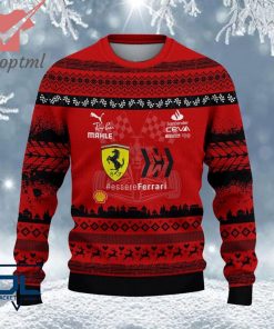 Scuderia Ferrari Ugly Christmas Sweater