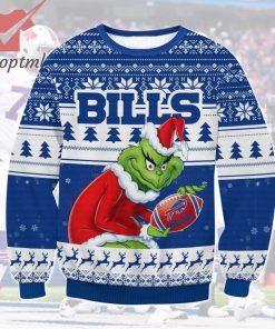 Buffalo Bills NFL Grinch Ugly Christmas Sweater