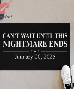 cant wait until this nightmare ends doormat 4 1IRHo