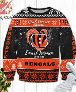Cincinnati Bengals NFL Logo Ugly Christmas Sweater