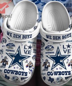 Dallas Cowboys We Dem Boyz Crocs Clog Crocband
