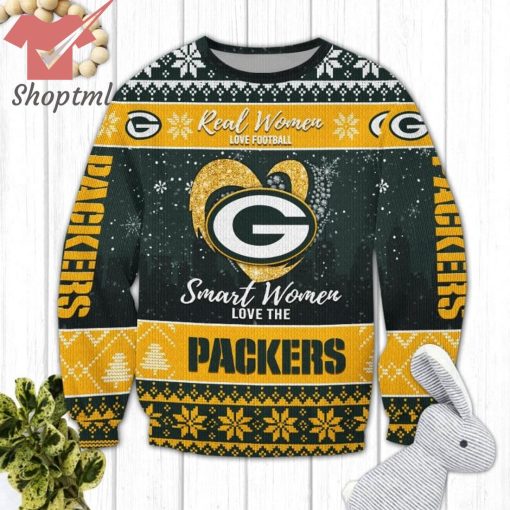 Green Bay Packers NFL Logo Ugly Christmas Sweater