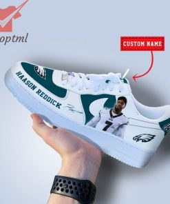 Haason Reddick Philadelphia Eagles NFL Custom Name Nike Air Force Shoes