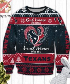 Houston Texans NFL Logo Ugly Christmas Sweater