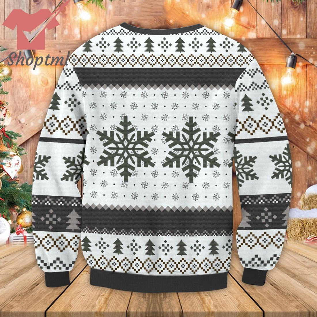 Jeffrey Dahmer If You Can't Beat 'Em Eat 'Em Ugly Christmas Sweater