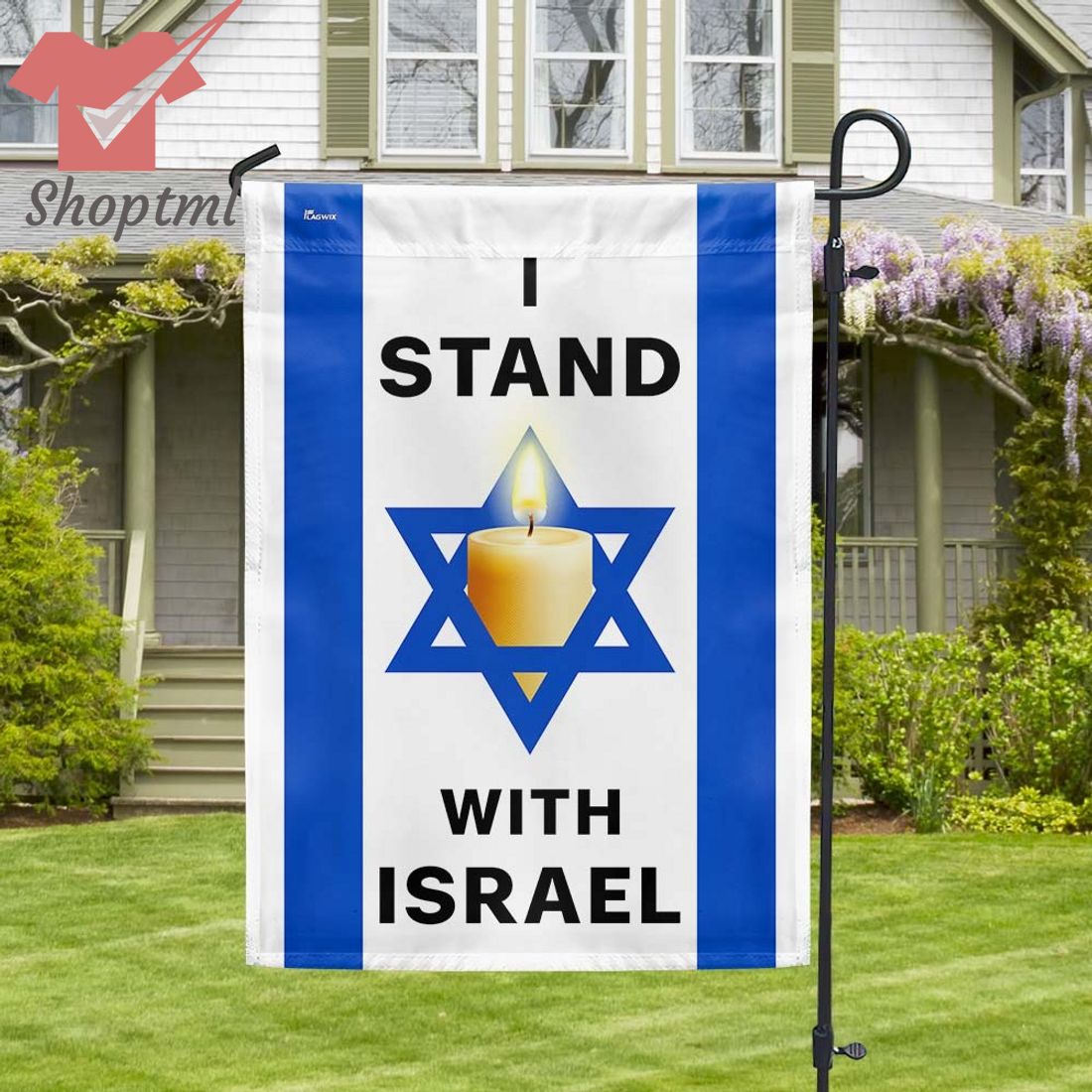 Jewish Flag I Stand With Israel Pray For Israel Flag