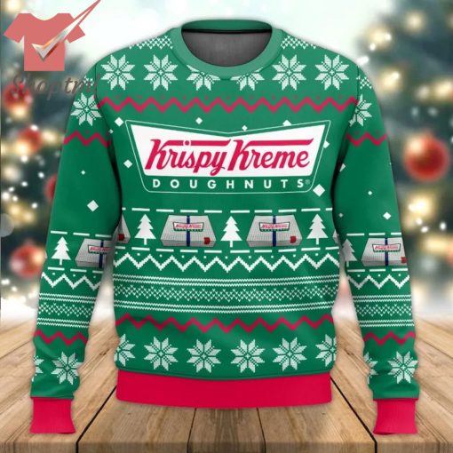 Krispy Kreme Doughnuts Ugly Christmas Sweater