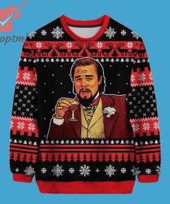 Leonardo DiCaprio Meme Ugly Christmas Sweater