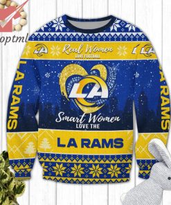 Los Angeles Rams NFL Logo Ugly Christmas Sweater