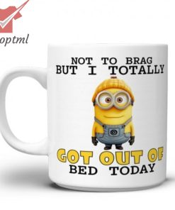 Minions i really don’t mind getting old but my body is having a major hissy fit mug