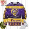 Minnesota Vikings NFL Grinch Ugly Christmas Sweater