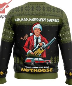 national lampoons christmas vacation this side of the nuthouse ugly sweater 2 DBXBR