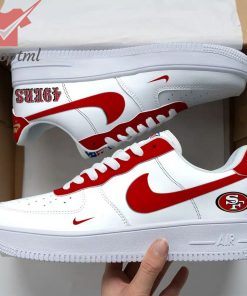 NBA San Francisco 49ers Custom Nike Air Force Sneakers