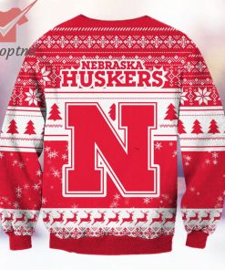 nebraska cornhuskers ncaa grinch ugly christmas sweater 3 1A7gD