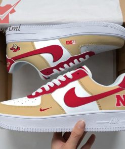 Nebraska Cornhuskers NCAA Nike Custom Air Force 1 Sneakers