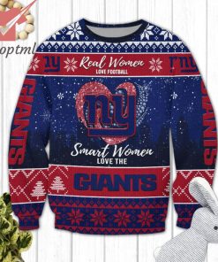 New York Giants NFL Logo Ugly Christmas Sweater