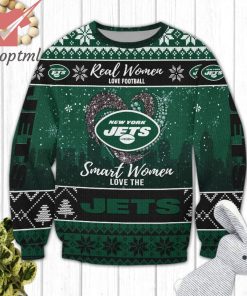 New York Jets NFL Logo Ugly Christmas Sweater