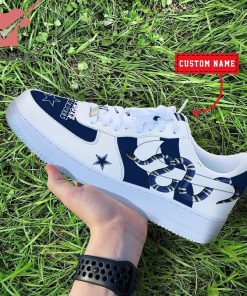 NFL Dallas Cowboys Nike x Gucci Custom Nike Air Force Sneakers