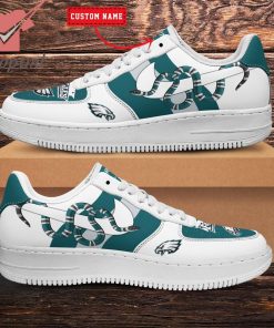 NFL Philadelphia Eagles Nike x Gucci Custom Nike Air Force Sneakers