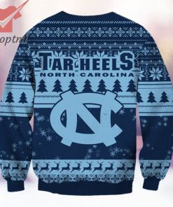 north carolina tar heels ncaa grinch ugly christmas sweater 3 WPutV