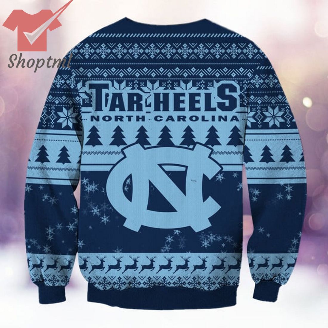 North Carolina Tar Heels NCAA Grinch Ugly Christmas Sweater