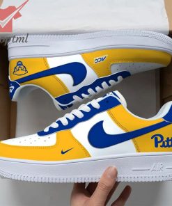 Pittsburgh Panthers NCAA Custom Nike Air Force Sneakers