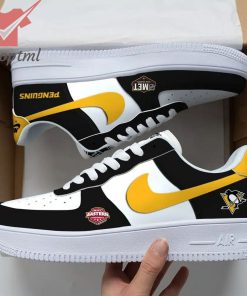 Pittsburgh Penguins NHL Custom Nike Air Force Sneakers