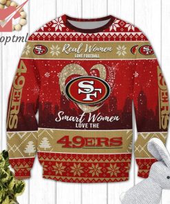 San Francisco 49ers NFL Logo Ugly Christmas Sweater