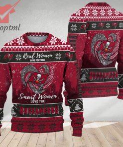Tampa Bay Buccaneers Smart Women Love The Buccaneers Ugly Christmas Sweater