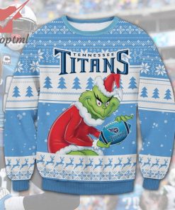 Tennessee Titans NFL Grinch Ugly Christmas Sweater
