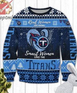 Tennessee Titans NFL Logo Ugly Christmas Sweater