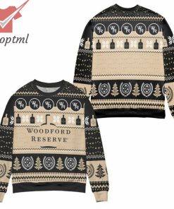 Woodford Reserve Bourbon Reindeer Christmas Ugly Sweater