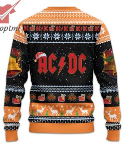 acdc santa hat snowflakes ugly christmas sweater 3 8KzPn