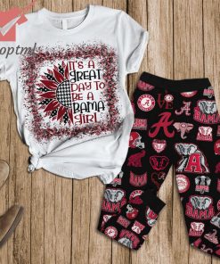 Alabama Crimson Tide It’s A Great Pay To Be A Bama Girl Christmas Pajamas Set