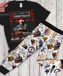 All I Want For Christmas is Alan Jackson Pajamas Set