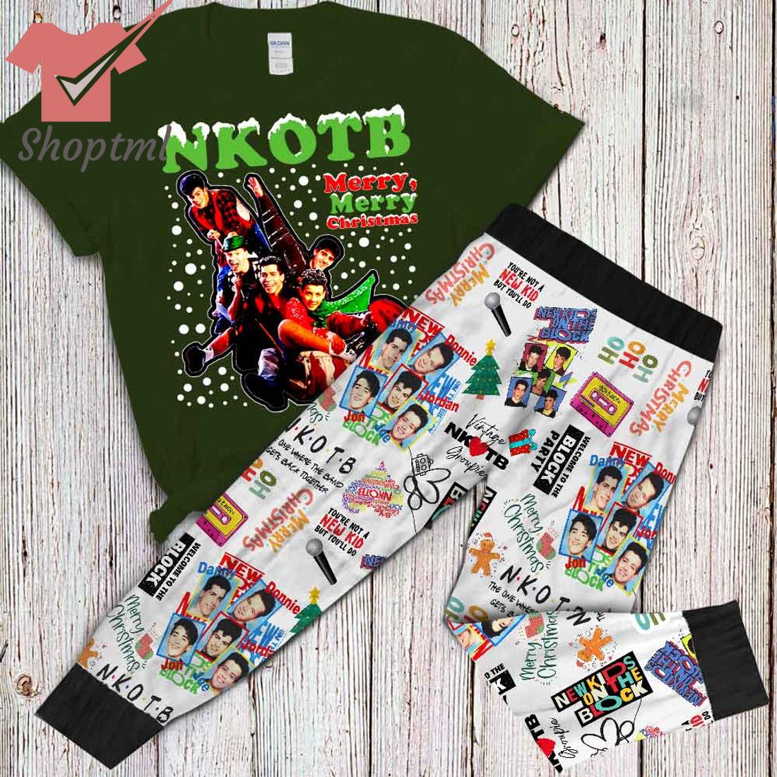 All I Want For Christmas is NKOTB Pajamas Set