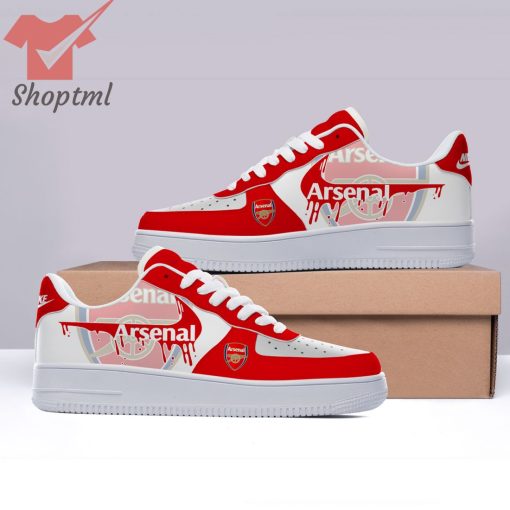 Arsenal Custom Nike Air Force Sneakers