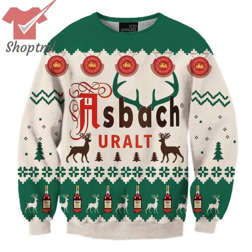 Asbach Uralt Ugly Christmas Sweatshirt