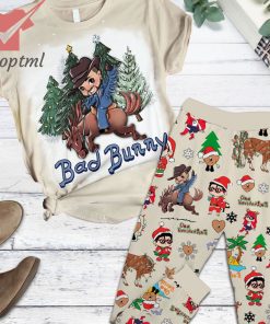 Bad Bunny Una Navidad Sin Ti Christmas Pajamas Set