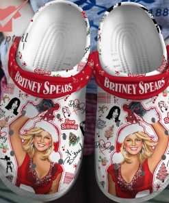 Britney Spears Christmas Crocs Clogs