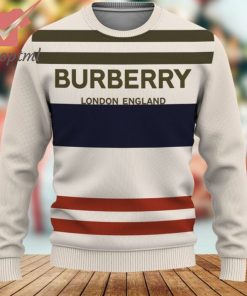 Burberry London England Luxury Brand 2023 Ugly Christmas Sweater